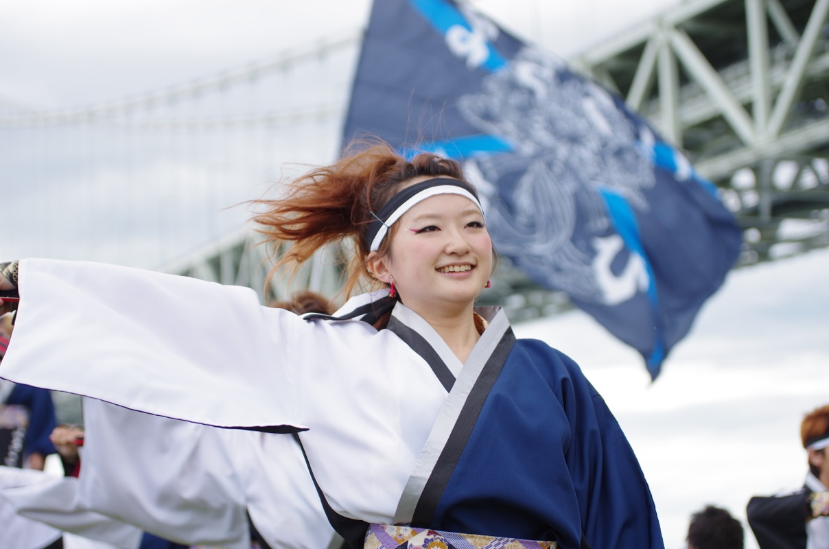 神戸よさこい２０１２本祭　２日目その３１（よさこい×結び）_a0009554_234743100.jpg