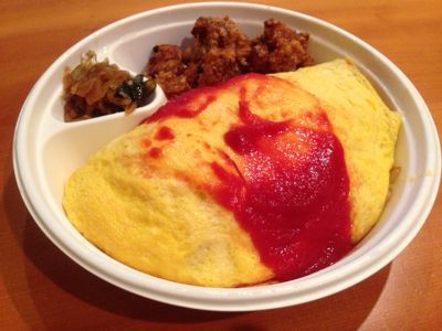 チャイニーズチキンオムライス@ラッキーピエロ。_d0156358_21102529.jpg