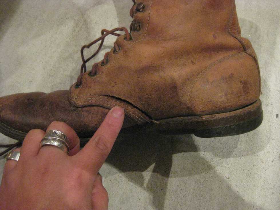 VINTAGE　CHIPPEWA　WORK　BOOTS_e0187362_14445118.jpg