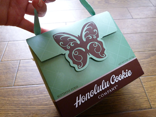 Premium Butterfly Shortbread Cookies Butterfly Purse@Honolulu Cookie Company_c0152767_2149715.jpg