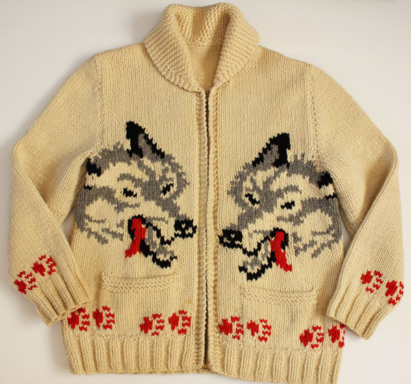 60's狼柄カウチンセーター : Sixpacjoe Blog やっぱり古着! 60's狼柄カウチンセーター : Sixpacjoe Blog やっぱり古着!