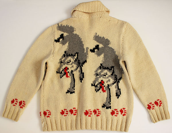 60's狼柄カウチンセーター : Sixpacjoe Blog やっぱり古着！