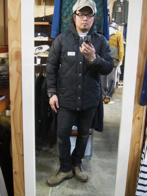 Crescent Down Works ・・・ 完全別注! HOODED QUILT DOWN JACKET!!_d0152280_2345415.jpg