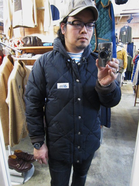 Crescent Down Works ・・・ 完全別注! HOODED QUILT DOWN JACKET!!_d0152280_23461520.jpg