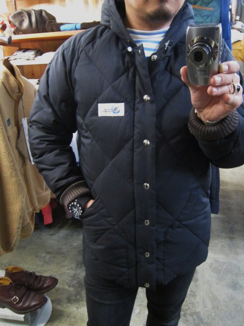 Crescent Down Works ・・・ 完全別注! HOODED QUILT DOWN JACKET!!_d0152280_23463138.jpg