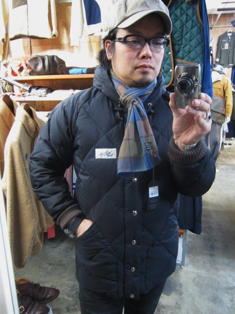 Crescent Down Works ・・・ 完全別注! HOODED QUILT DOWN JACKET!!_d0152280_2347793.jpg
