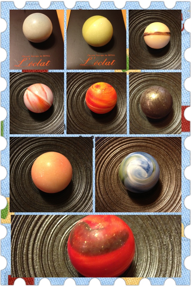 太陽系チョコ懐石 と かに_a0194908_1503781.jpg