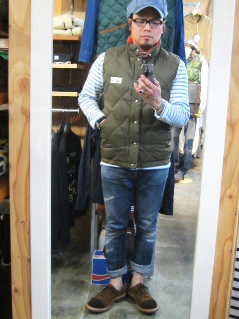 Crescent Down Works ・・・ 完全別注! HOODED QUILT DOWN JACKET!!_d0152280_2043350.jpg