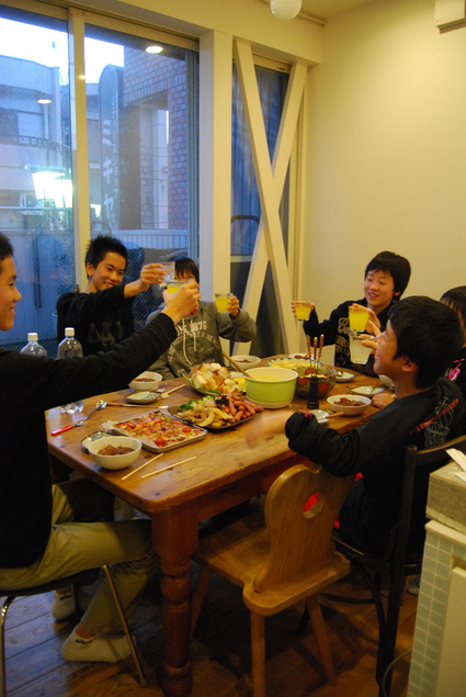 男子会・クリスマスパーティ☆_d0127925_1252914.jpg