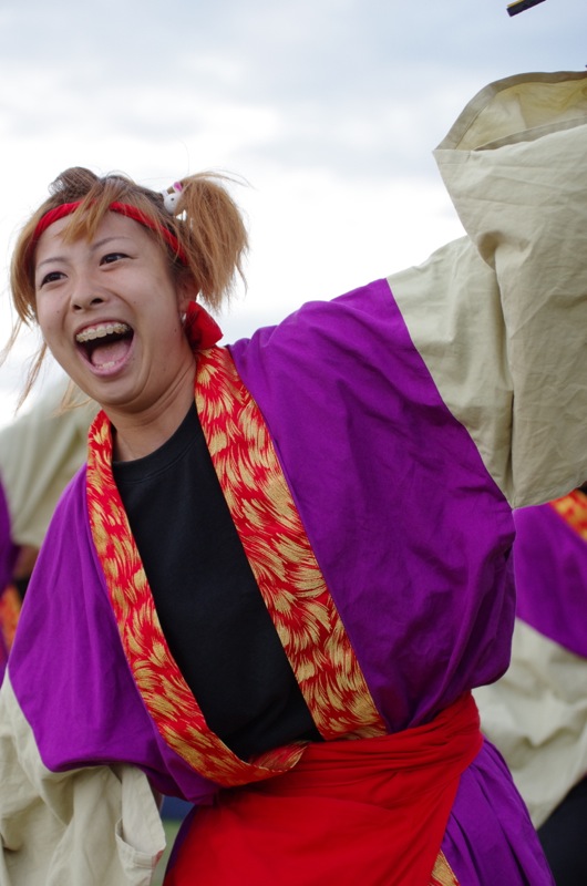 神戸よさこい２０１２本祭　２日目その６２（佛教大学よさこいサークル紫踊屋）_a0009554_23451488.jpg