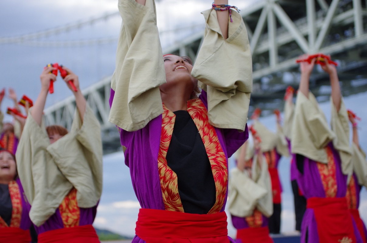 神戸よさこい２０１２本祭　２日目その６２（佛教大学よさこいサークル紫踊屋）_a0009554_23473021.jpg