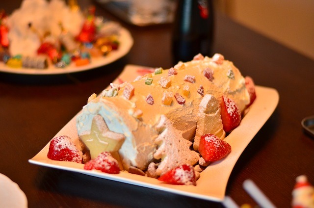 クリスマスケーキ☆_f0089355_17575855.jpg