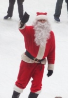 クリスマスのNY、ロックフェラーセンターのツリーとリンクとサンタさん_b0007805_1443455.jpg