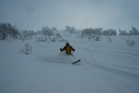 粉雪病の季節、やはり楽しむのは北海道だ。2011年2月の羊蹄山は最高だった。_c0242406_22221099.jpg