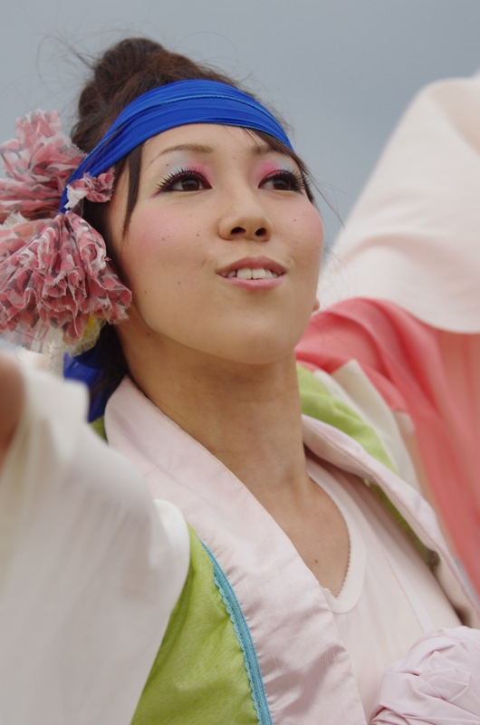 KOBE ALIVE２０１２　１日目その３（うらじゃ踊り連　優鬼）_a0009554_2345443.jpg