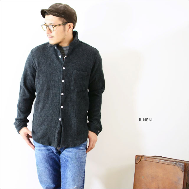 RINEN [リネン] 2/48 ウールガーゼレギュラーシャツ [35318] MEN\'S _f0051306_20353058.jpg