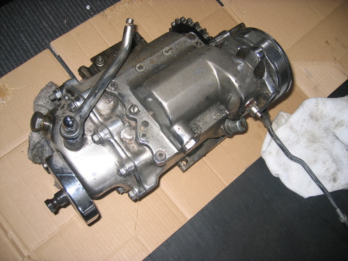 パンヘッド 62FL 分解作業 エンジン ミッション_a0257316_115945.jpg