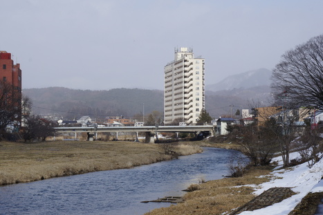 盛岡雪道ランと啄木旧居跡地　　2012.3.19_d0156625_3161350.jpg