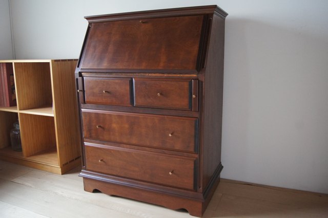 ライティングビューロー お直し : KAKI CABINETMAKER