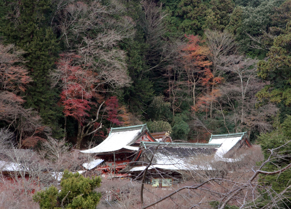 桜井市　談山神社　残雪_c0108146_21511446.jpg