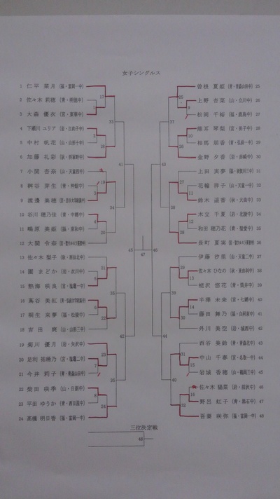 東北中学生バドミントン大会_f0236646_955220.jpg