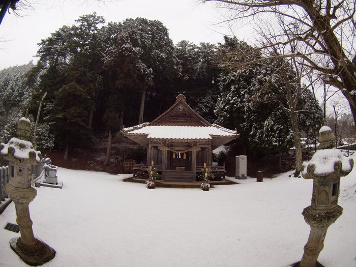 雪景色の客人神社_c0116915_23521440.jpg