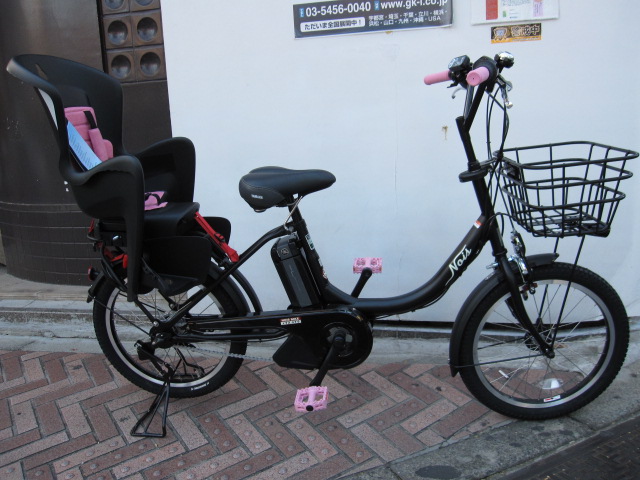 おしゃれな子供乗せ電動自転車　YAMAHA PAS Babby＋NOiS_e0188759_1465482.jpg