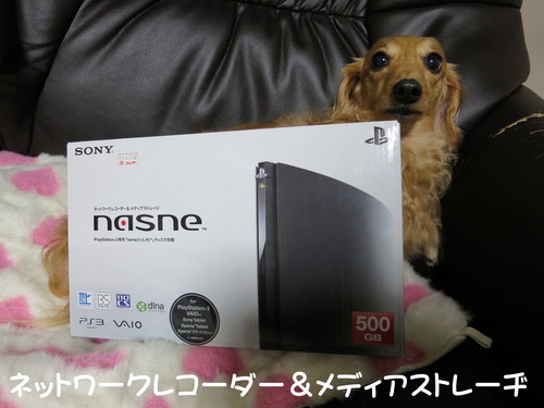 ネットワークレコーダー＆メディアストレージ nasne 買ったった。_b0200291_184959.jpg