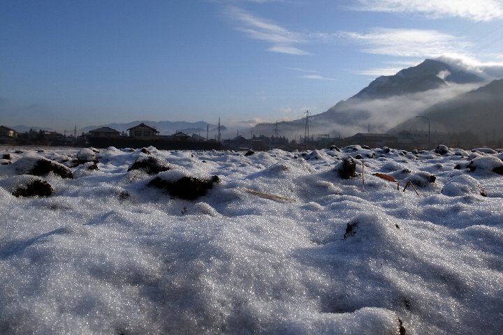雪がいくらか積った朝_a0268412_22555854.jpg