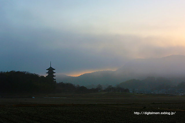 吉備路の朝　｢2012 12/29 ｣_c0083985_9412957.jpg