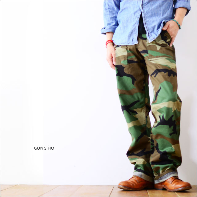 GUNG HO [ガンホー] FATIGUE PANTS [ファティーグパンツ] BAKER PANTS/ベーカーパンツ MADE IN USA MEN\'S_f0051306_15475662.jpg