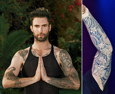 Maroon5のAdam Levine（アダム・レヴィーン）のタトゥー_e0295308_1364361.jpg