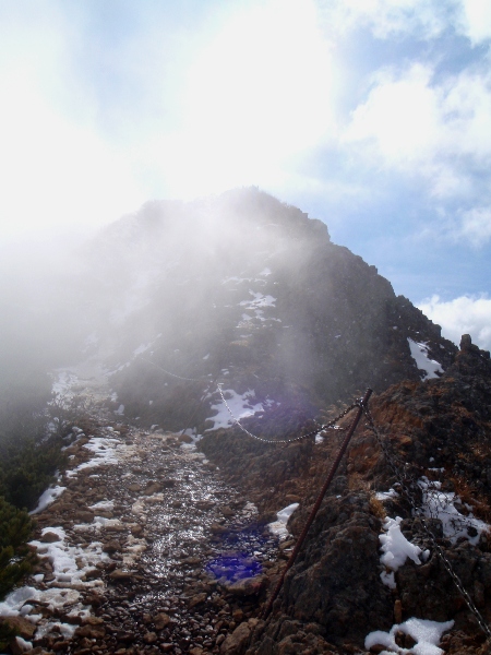 杣添尾根から赤岳へ②_c0177814_23271928.jpg