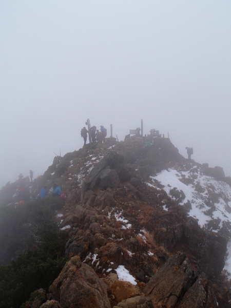 杣添尾根から赤岳へ②_c0177814_23274110.jpg