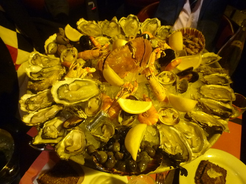 煌きのParis Les Invalides☆ご褒美のディナーは牡蠣のご馳走。。。♡。..。.ﾟ｡*･｡♬♪*† _a0053662_2233371.jpg