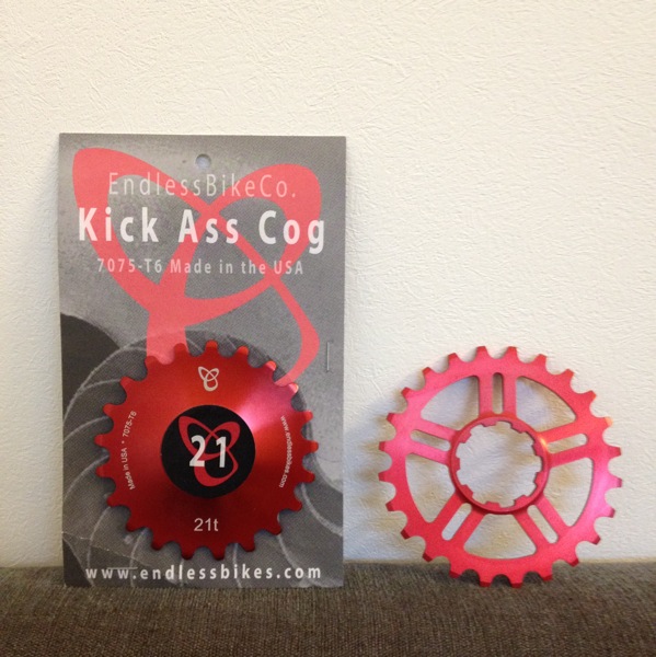 【最安値】 Ass Kick EndlessBikeCo. Cogを買ってみました。 ♪ride,don't : パーツ