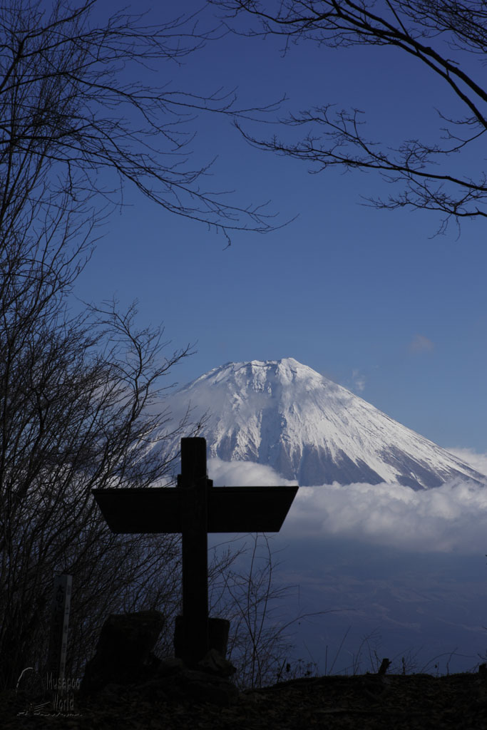 道しるべと富士山 [Signpost & Fuji]_b0064396_21501761.jpg