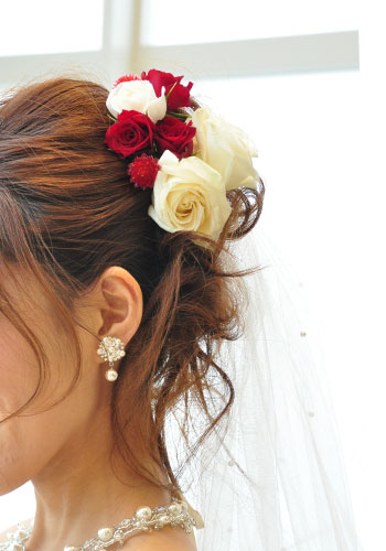 白と赤のヘアード ブライダルアルバム 白と赤のヘアード ブライダルアルバム
