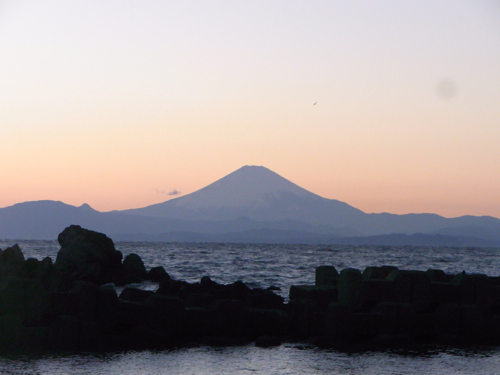 富士山と夕空_c0133561_21172046.jpg