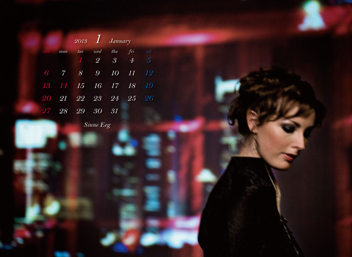 2013年版「夜ごとの美女暦」の1月は、勿論デンマークの歌姫シーネ・エイ（Sinne Eeg）でしょ！？_e0042361_22513231.jpg
