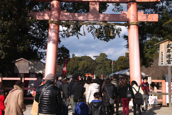 初詣　上賀茂神社_e0048413_0124864.jpg