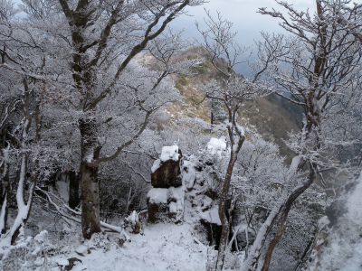 2013年初歩き、傾山の樹氷に大感動！_e0272335_1044525.jpg