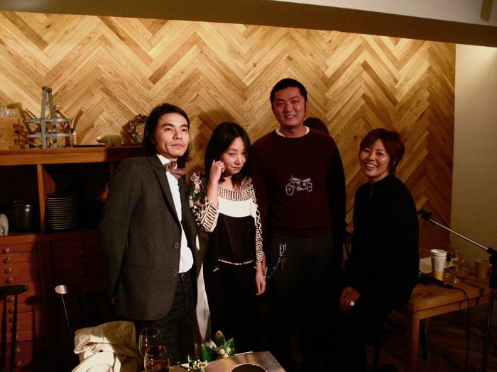 Yohei ARAI & Eri NAGAHAMA the wedding party_f0170995_20492011.jpg