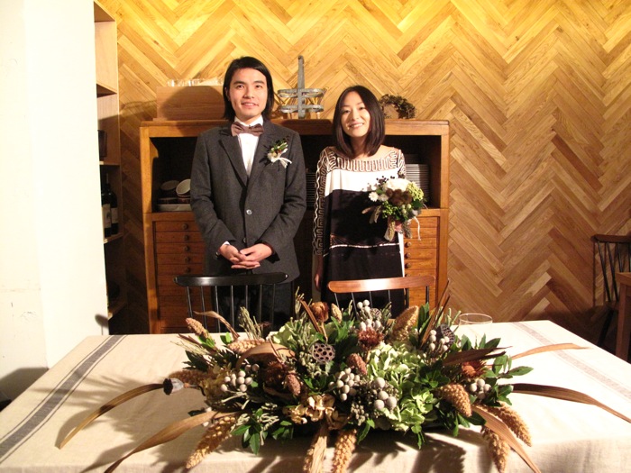 Yohei ARAI & Eri NAGAHAMA the wedding party_f0170995_20545115.jpg
