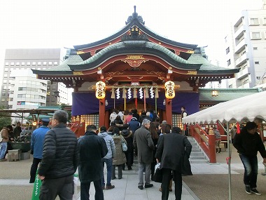 水天宮に初詣 気ままに江戸 散歩 味 読書の記録