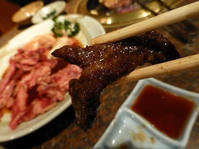 炭火焼肉　黒毛和牛専門　炭小屋　　　山下_c0118393_16201388.jpg