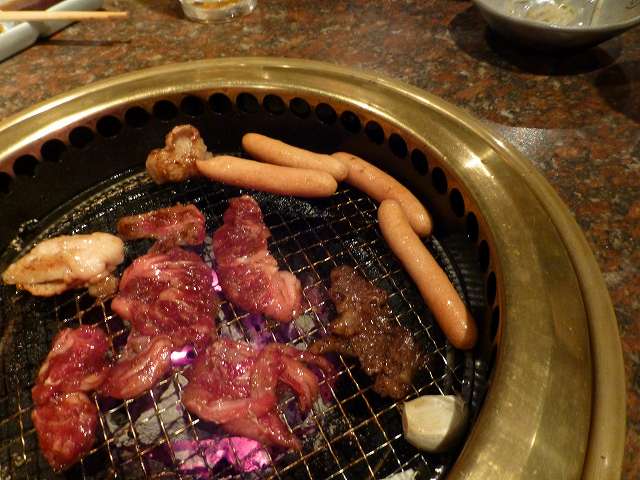 炭火焼肉　黒毛和牛専門　炭小屋　　　山下_c0118393_1623878.jpg