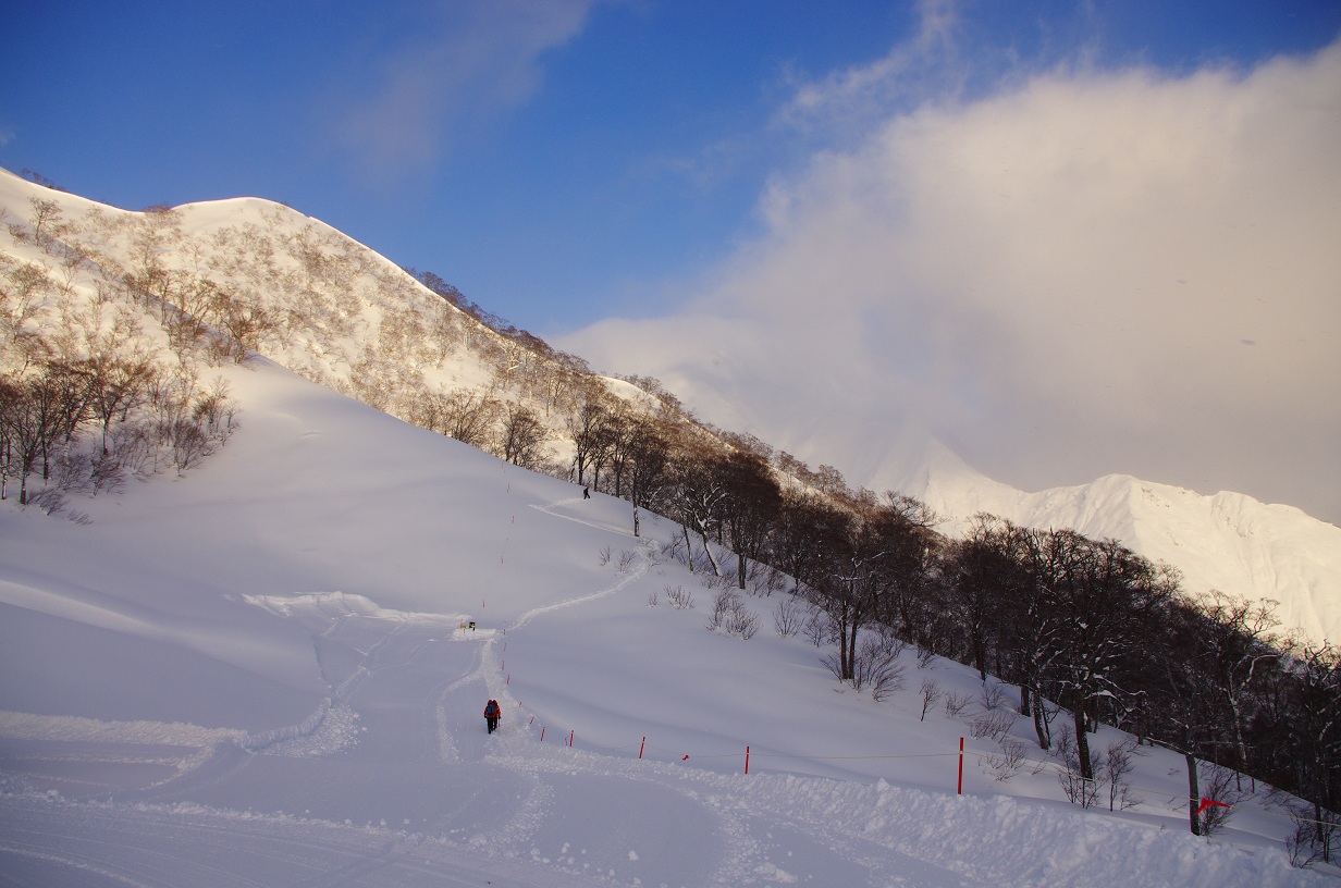 谷川岳　2013年1月5日    5th　　西黒沢_b0062024_20522647.jpg