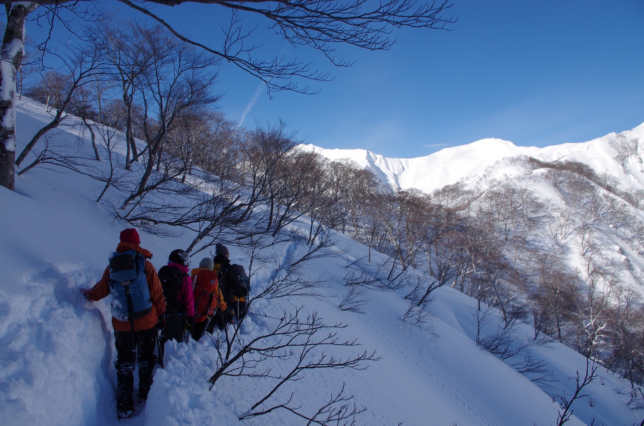 谷川岳　2013年1月5日    5th　　西黒沢_b0062024_20545962.jpg