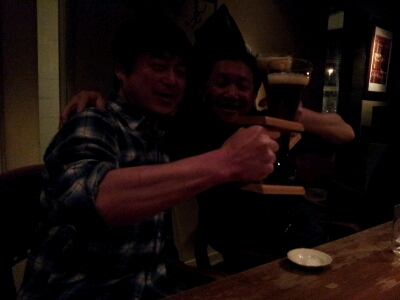 再会♪と ベルギービール♪ (-.-) そして お知らせです♪_a0141369_23545824.jpg